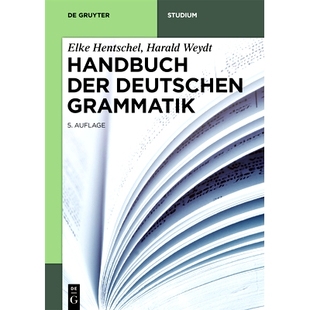Handbuch 德语语法手册 der Grammatik 9783110629415 Deutschen 预订