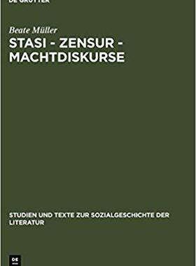 【预订】Stasi - Zensur - Machtdiskurse 9783484351103
