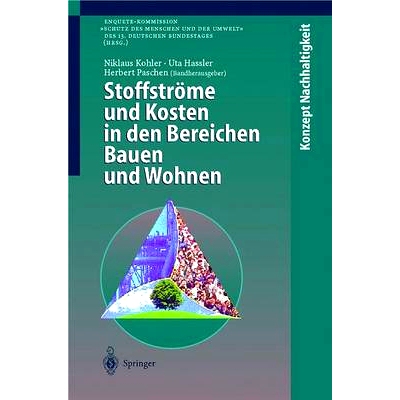 预订 Stoffströme und Kosten in den Bereichen Bauen und Wohnen: 9783642636240
