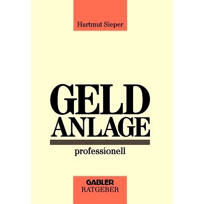预订 Geldanlage professionell: 9783409141222
