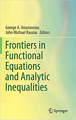 【预售】Frontiers in Functional Equations and Analytic Inequalities