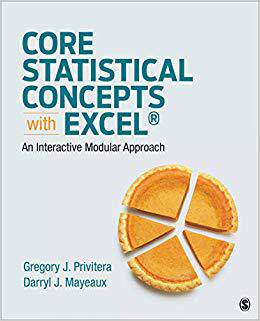 【预售】Core Statistical Concepts with Excel(r): An Interactive Modular Approach