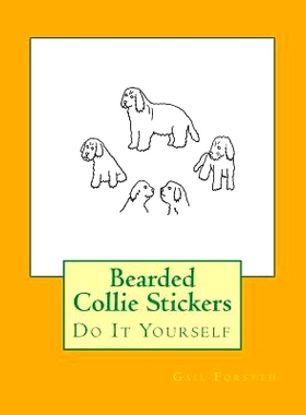 预订 Bearded Collie Stickers: Do It Yourself: 9781536941890