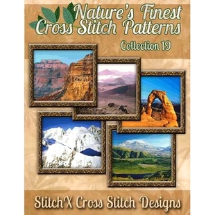Cross Stitch Nature’s 9781502899644 No. Finest Collection 预订 Pattern
