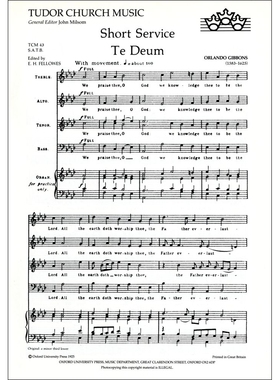 预订 Short Service 短期服务：SATB无伴奏混声合唱: 9780193520851