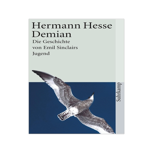 现货 德文原版 达米安 Demian: Die Geschichte von Emil Sinclairs Jugend 黑塞 Hermann Hesse 德国经典文学