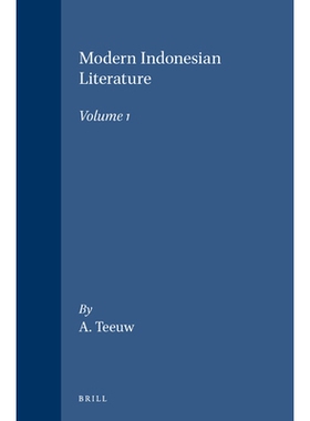 预订 Modern Indonesian Literature, Volume 1 印尼现代文学，第1卷: 9789067652087