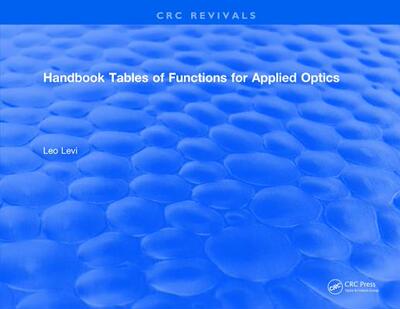 【预订】Handbook Tables of Functions for Applied Optics