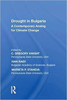 【预售】Drought in Bulgaria: A Contemporary Analog for Climate Change