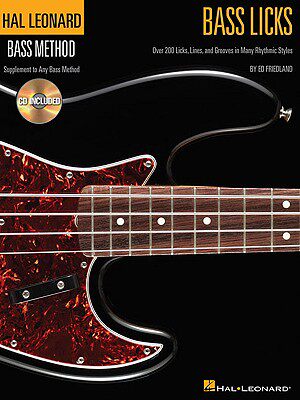 英文原版 Hal Leonard 贝斯演奏技法 Hal Leonard Bass Method: Bass Licks
