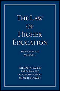 【预售】The Law Of Higher Education 6Th Edition - A Comprehensive Guide To Legal Implications Of Administrative De...