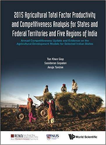 【预售】2015 AGRICULTURAL TOTAL FACTOR PRODUCTIVITY AND COMPETITIVENESS ANALYSIS FOR STATES AND FEDERAL TERRITORIE...