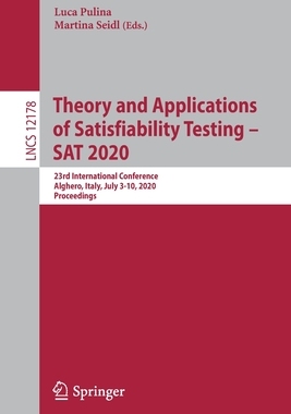 【预订】Theory and Applications of Satisfiability Testing – SAT 2020