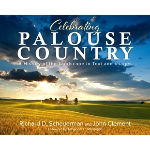 庆祝帕卢斯乡村：文字与图片中 History Celebrating Palouse Country Landscape 风景历史 Images 预订 and the Text