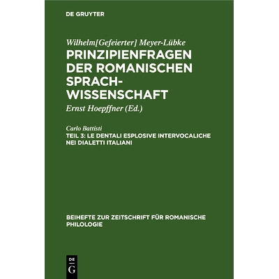 预订 Le dentali esplosive intervocaliche nei dialetti italiani: 9783112323991