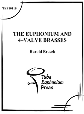 预订 The Euphonium and 4-Valve Brasses: An Advanced Tutor: 9781496058799