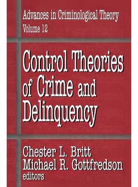 预订 Control Theories of Crime and Delinquency: 9781138508590