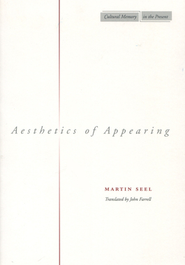 预订 Aesthetics of Appearing