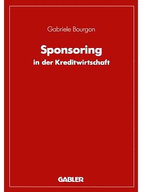 预订 Sponsoring in der Kreditwirtschaft: 9783409147989
