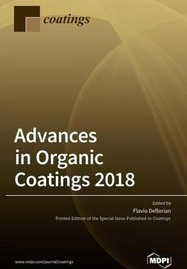 [预订]Advances in Organic Coatings 2018 9783039366071