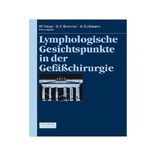 预订 Lymphologische Gesichtspunkte in der Gefäßchirurgie