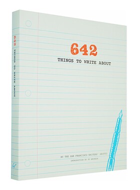 642件可写的事：停不下来的创意冒险 英文原版 手帐 笔记本 642 Things to Write about (Guided Journal, Creative Writing)