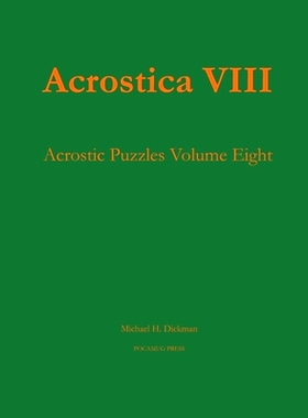 预订 Acrostica VIII: 9781733365611