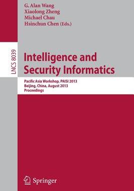 预订 Intelligence and Security Informatics