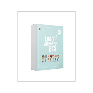 跟防弹少年团学韩语套装 不含笔! 韩文原版进口 Learn! KOREAN with BTS 金南俊 金硕珍 闵玧其 郑号锡 朴智旻 金泰亨 田柾国