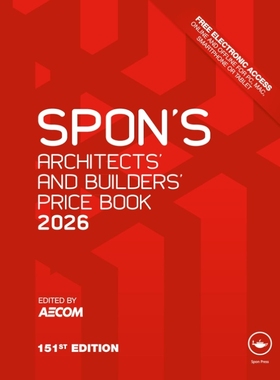 预订 Spon’s Architects’ and Builders’ Price Book 2026: 9781041079354