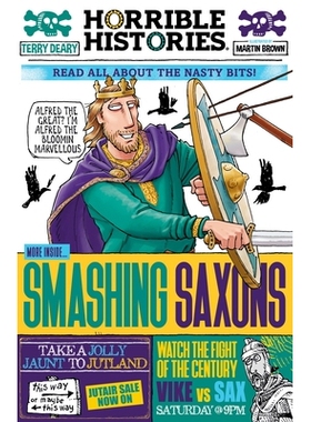 预订 Smashing Saxons (newspaper edition) 《Smashing Saxons》（报纸版）: 9780702331015