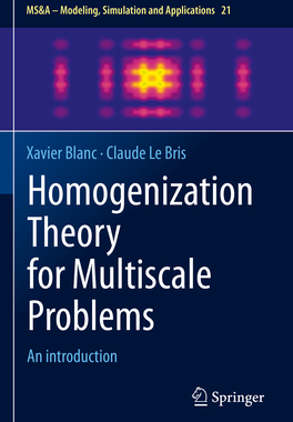 预订 Homogenization Theory for Multiscale Problems