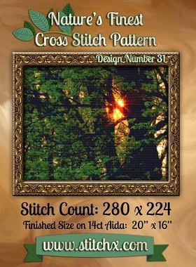 预订 Nature’s Finest Cross Stitch Pattern: Design Number 31: 9781502574190