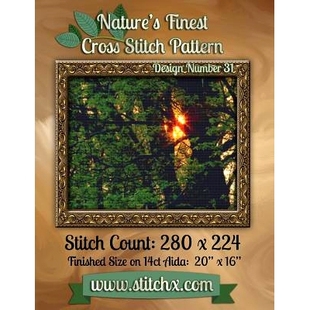 Cross Stitch Nature’s 9781502574190 Number Finest Design 预订 Pattern