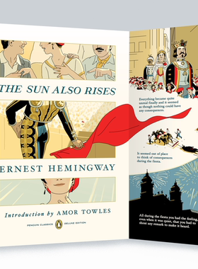 现货 太阳照常升起 企鹅经典豪华毛边版 海明威 英文原版 The Sun Also Rises: Penguin Classics Deluxe Edition