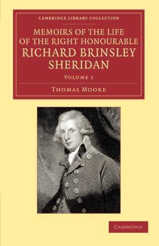 【预订】Memoirs of the Life of the Right Honourable Richard Brinsley Sheridan