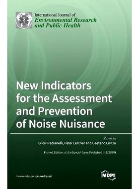 预订 New Indicators for the Assessment and Prevention of Noise Nuisance: 9783036557397