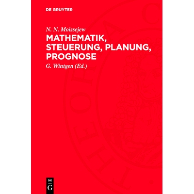 预订 Mathematik, Steuerung, Planung, Prognose: 9783112765487