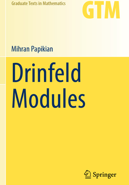 预订 Drinfeld Modules