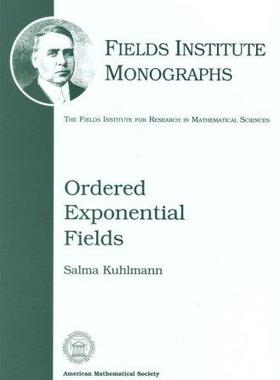 [预订]Ordered Exponential Fields 9780821809433