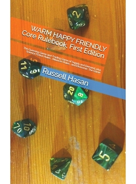 预订 WARM HAPPY FRIENDLY Core Rulebook, First Edition: The Guessing Game and Trading Game of Supply and Demand, plus Sci
