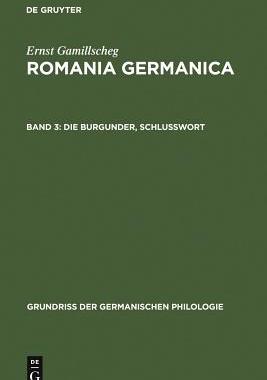 【预订】Die Burgunder, Schlußwort 9783110033076