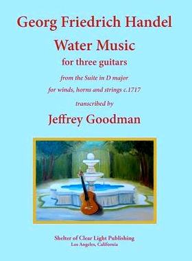 预订 Georg Friedrich Handel Water Music for three guitars: from the Suite in D major for winds, horns and strings: 97814