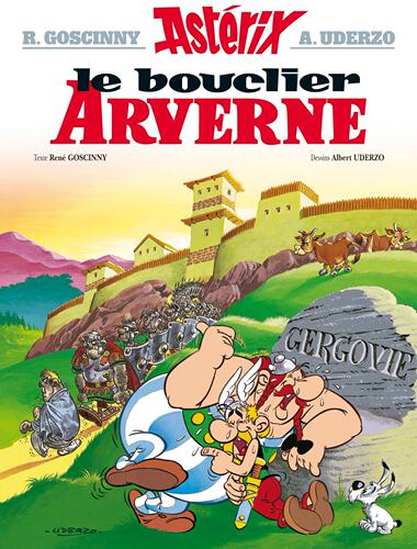 法语原版 高卢英雄历险记11：首领之盾 Une aventure d'Astérix Vol.11：Le bouclier arverne   法国比利时经典漫画