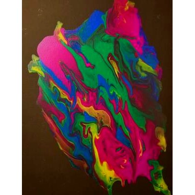 预订 Sketchbook: Original Abstract Art Cover: 9781794120211