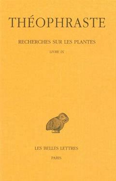 [预订]Recherches sur les plantes, Vol. 5. Livre IX 9782251005294