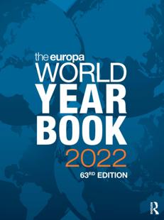 Europa World Year 2022 The Book 9781032199733 预订