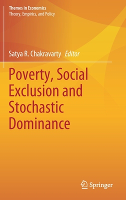 【预订】Poverty, Social Exclusion and Stochastic Dominance