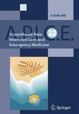 【预订】Anaesthesia, Pain, Intensive Care and Emergency A.P.I.C.E.