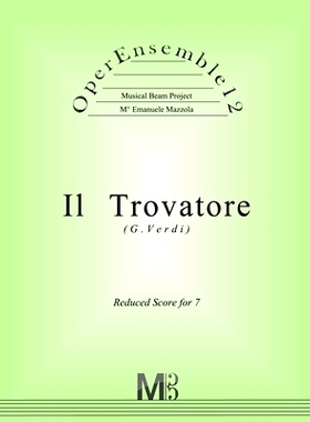 预订 OperEnsemble12, Il Trovatore (G.Verdi): Reduced Score for 7: 9798622405969